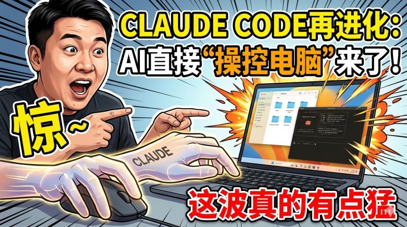 Claude Code再进化：AI直接“操控电脑”来了，这波真的有点猛-AMC跨境社区