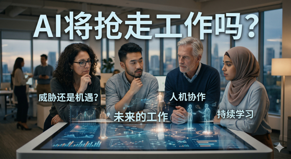 图片[1]-AI时代的职业机会：年轻人如何在变革中脱颖而出？