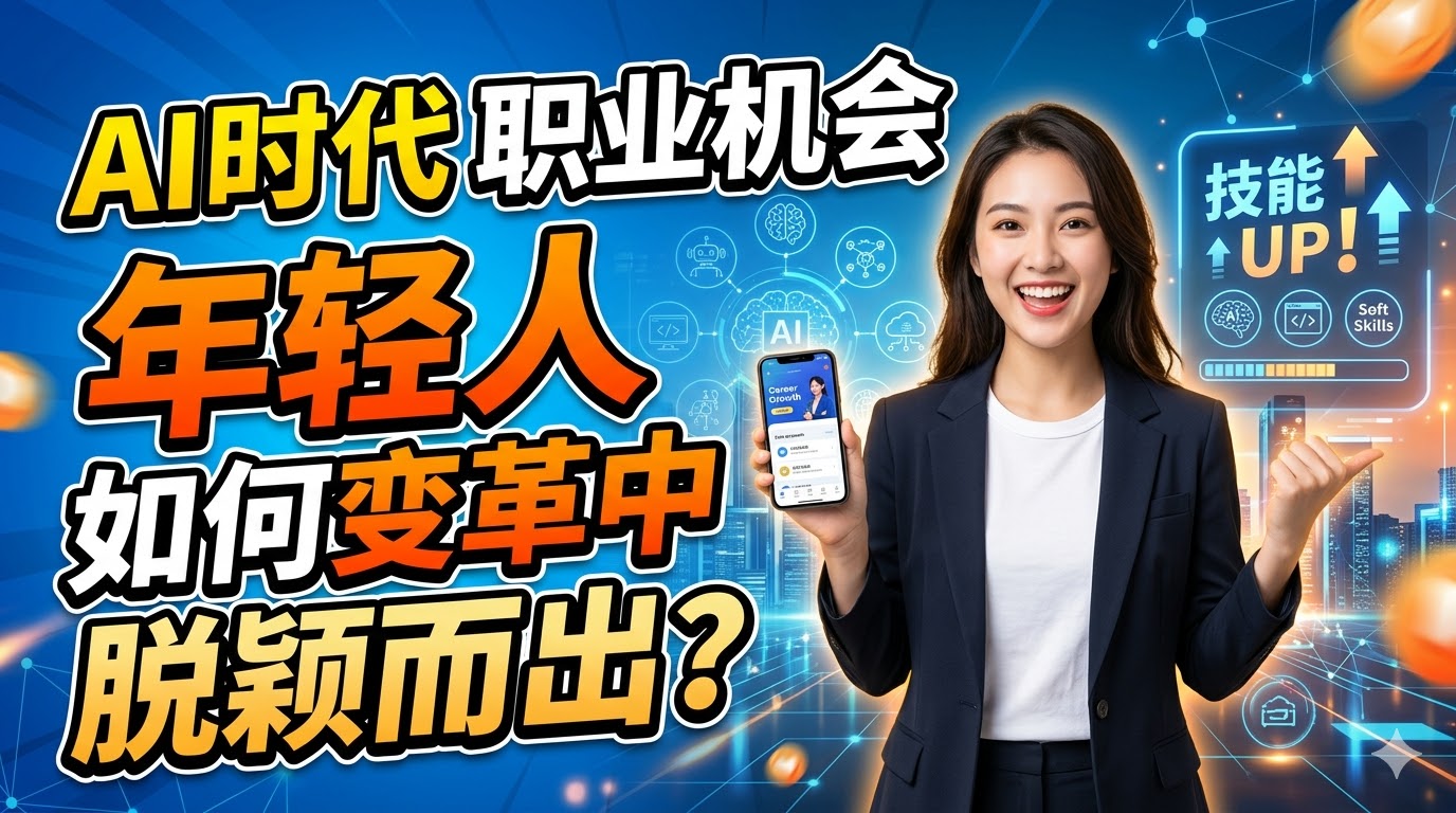 AI时代的职业机会：年轻人如何在变革中脱颖而出？